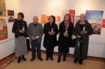 from left: Argyro Toumazou, Kadir Kaba, Inci Kansu, Ismet Tatar and Heidi Trautmann with their awards